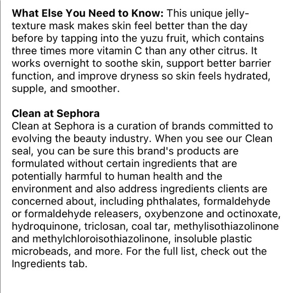 🍋 Saturday Skin Yuzu Vitamin C Sleep Mask - Picture 10 of 10